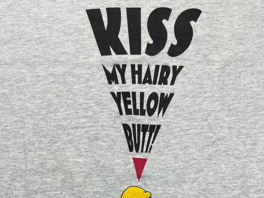 The Simpsons Graphic T-Shirt - Kiss My Hairy Yellow Butt