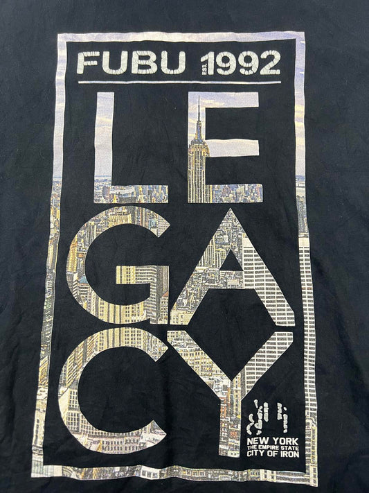 FUBU 1992 Legacy Graphic T-Shirt Black Menswear