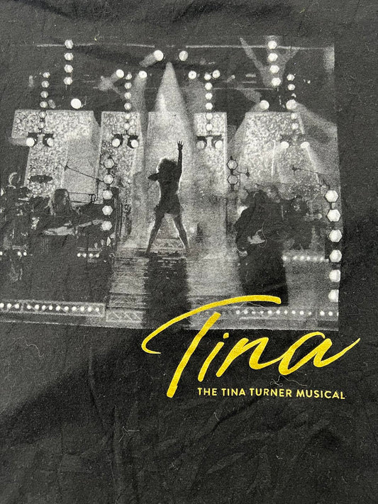 Retro Tina The Tina Turner Musical Black T-Shirt Medium