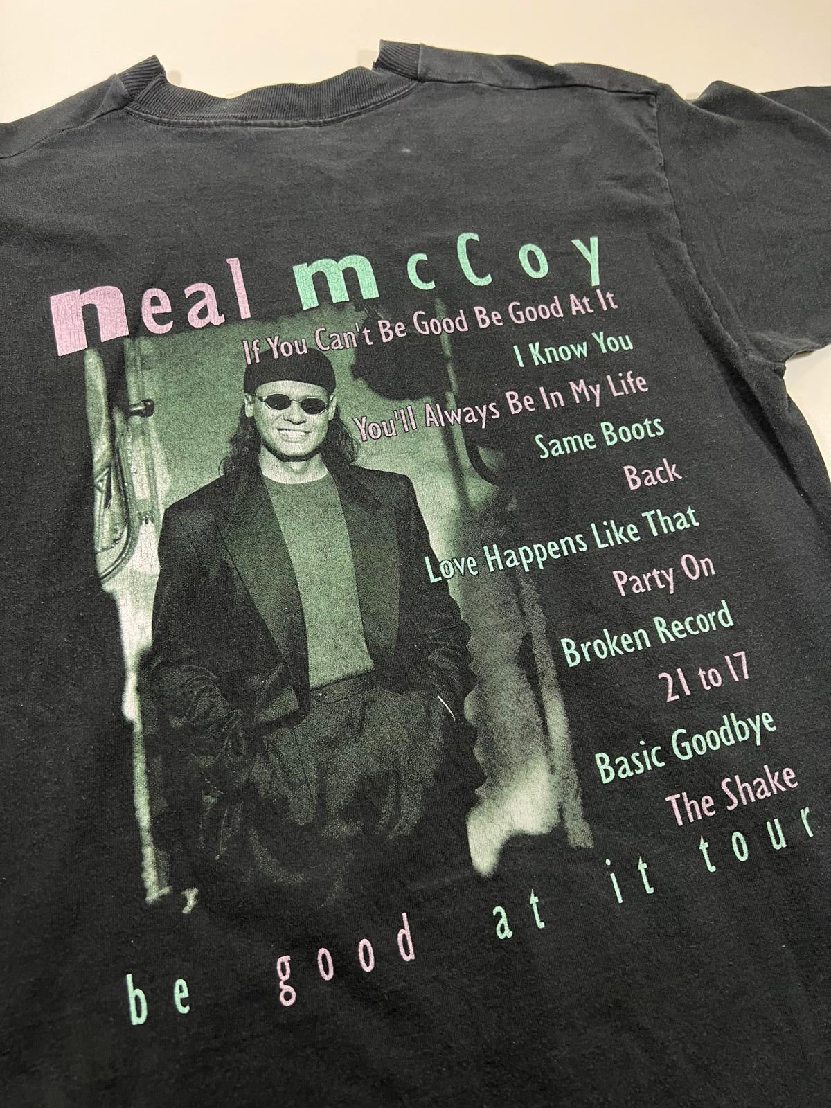 1996 Neal McCoy Tour T shirt size L