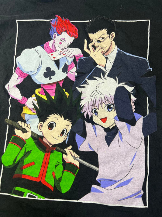 Hunter x Hunter Anime Graphic T-Shirt Black XL