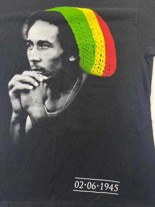 Bob Marley zion rootswear Graphic T-Shirt Size Large