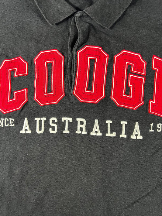 Coogi Australia 1969 Men's Black Polo Shirt