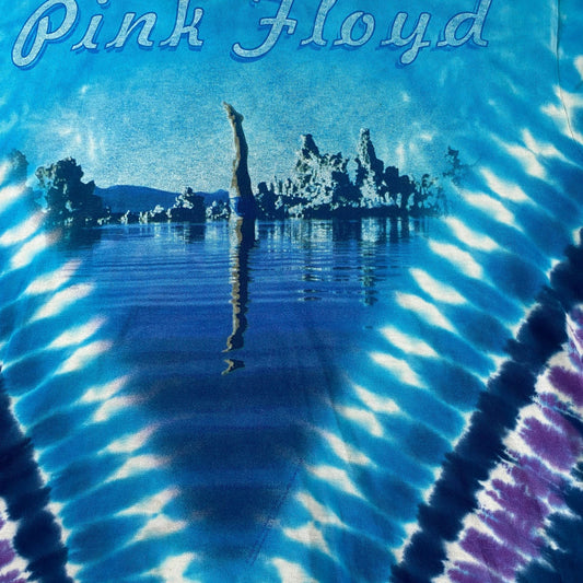 VINTAGE PINK FLOYD 2002 tie dye Progressive rock band promo shirt