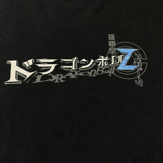 Vintage 2001 Dragon Ball Z Goku Vegeta Trunks Super Saiyan 3 Long Sleeve Shirt