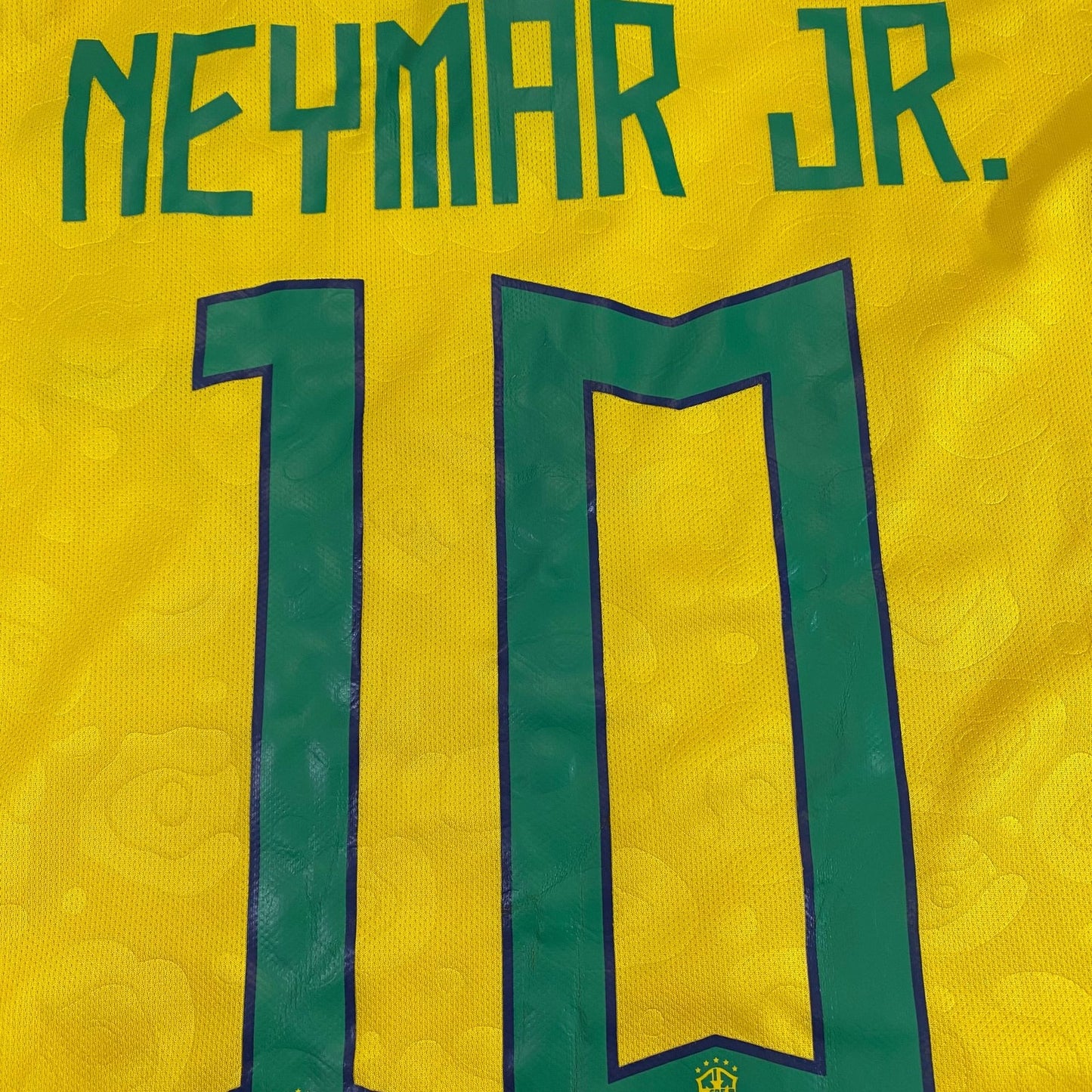 Neymar Jr. #10 Brazil 2022 World Cup Soccer Jersey