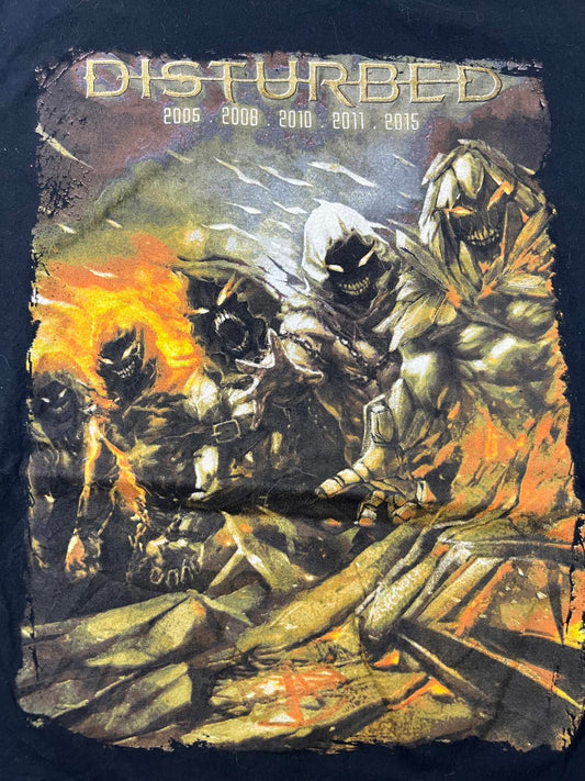 Disturbed Band Graphic T-Shirt XL