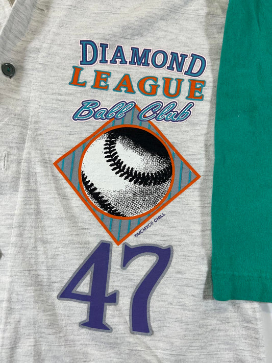 Freeze Diamond League Baseball Style Jersey Shirt M