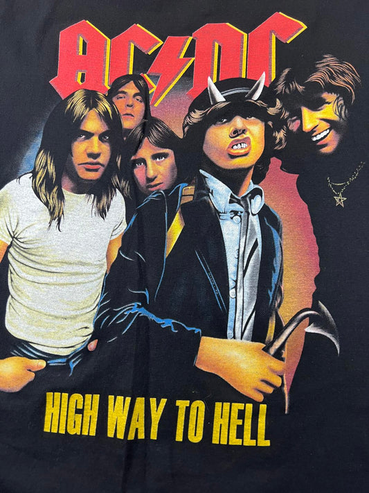 AC/DC High Way to Hell Graphic Band T-Shirt M