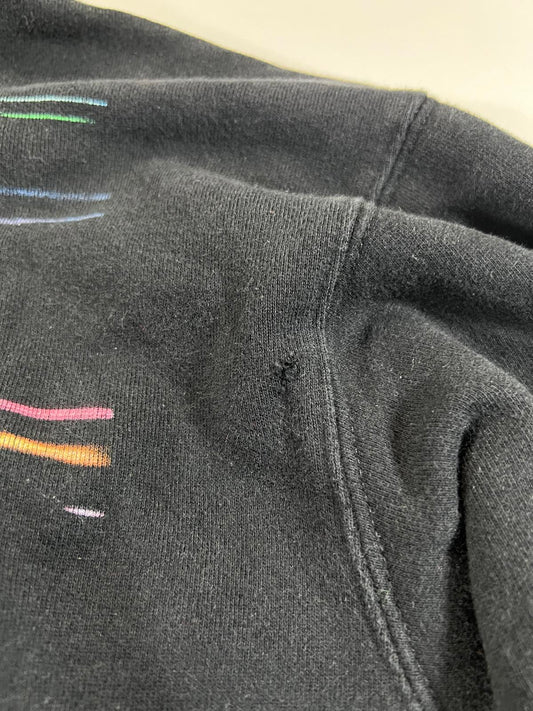 Lady Gaga Enigma Black Graphic Hoodie L