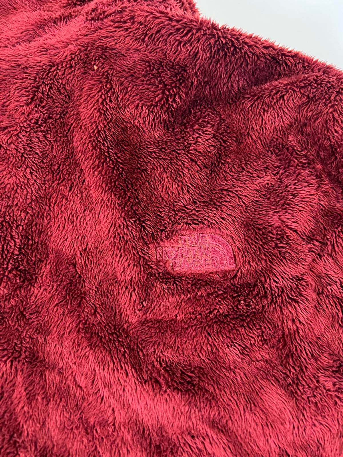 The North Face Women's XXL Burgundy Fleece Jacket