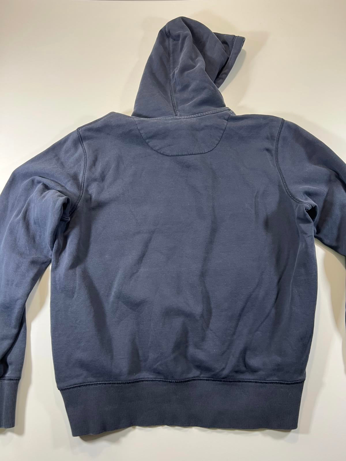 Nike Men's Hoodie with Blue Logo, Size L