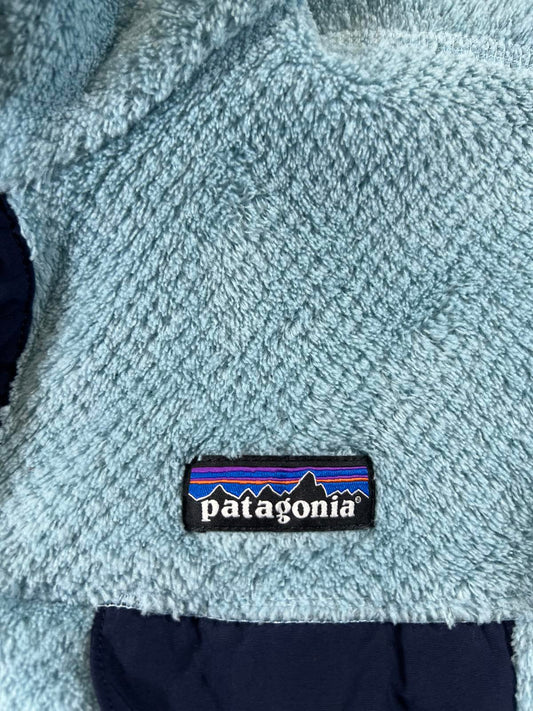 Patagonia Women's Light Blue Fleece Pullover XS