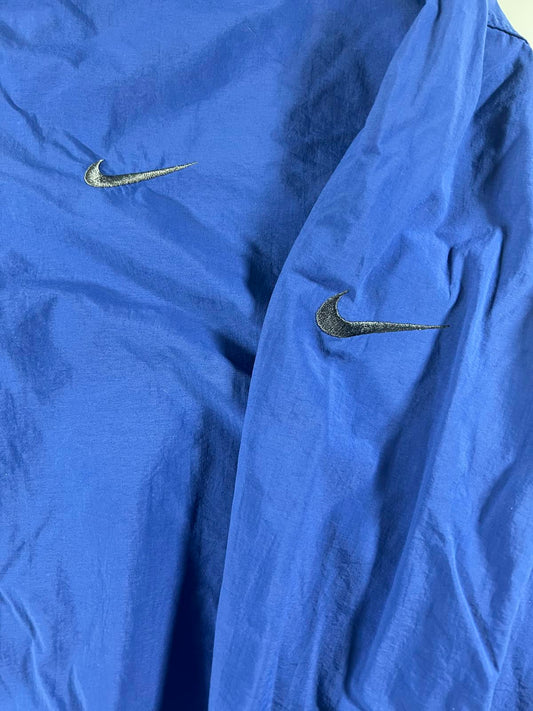 Nike Blue Pullover Windbreaker Jacket size L