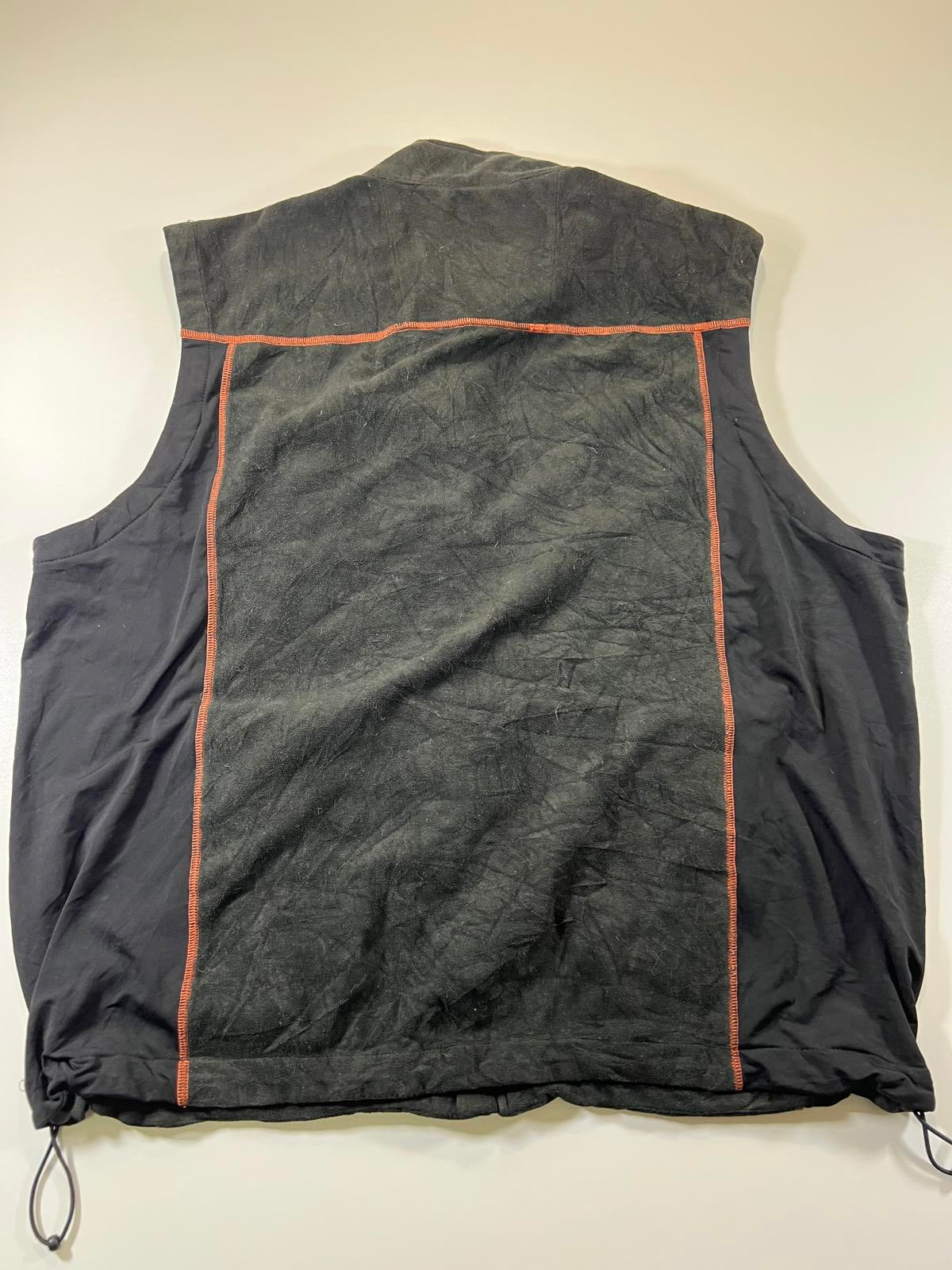 Harley-Davidson Men's XL Black Fleece Vest