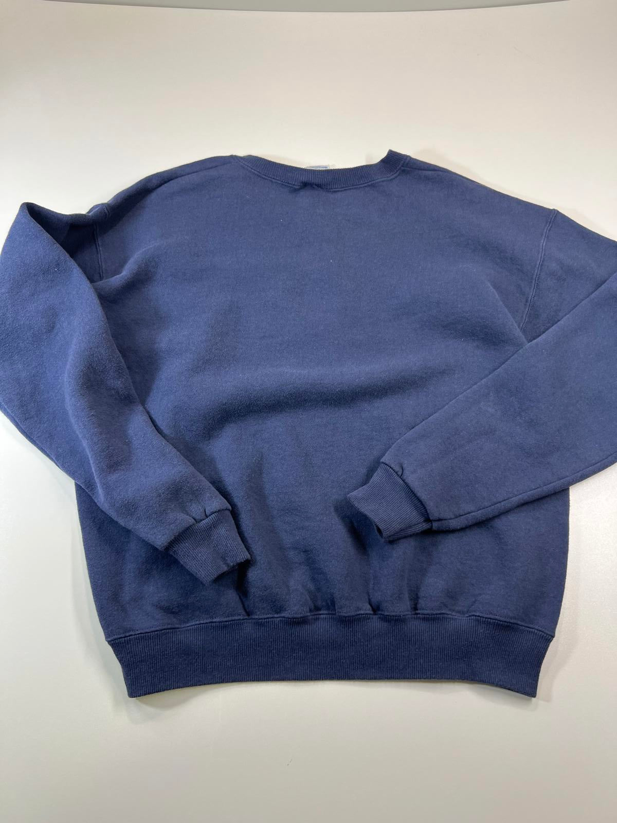 Vintage Syracuse Orangemen Navy Blue Crewneck Sweatshirt