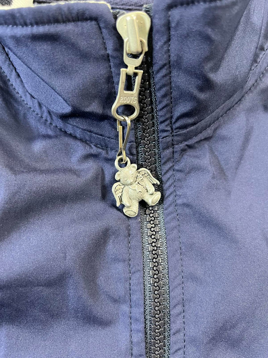 ROOTS golf Navy Blue Pullover Windbreaker Jacket