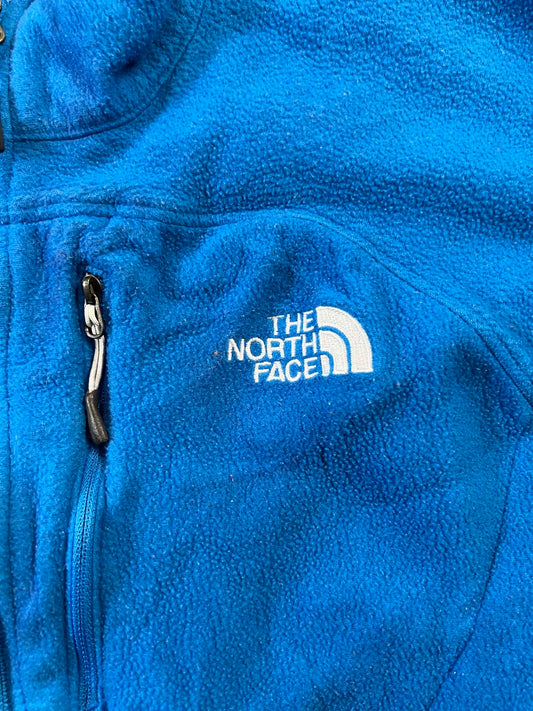 The North Face Blue Fleece full zip jacket size M