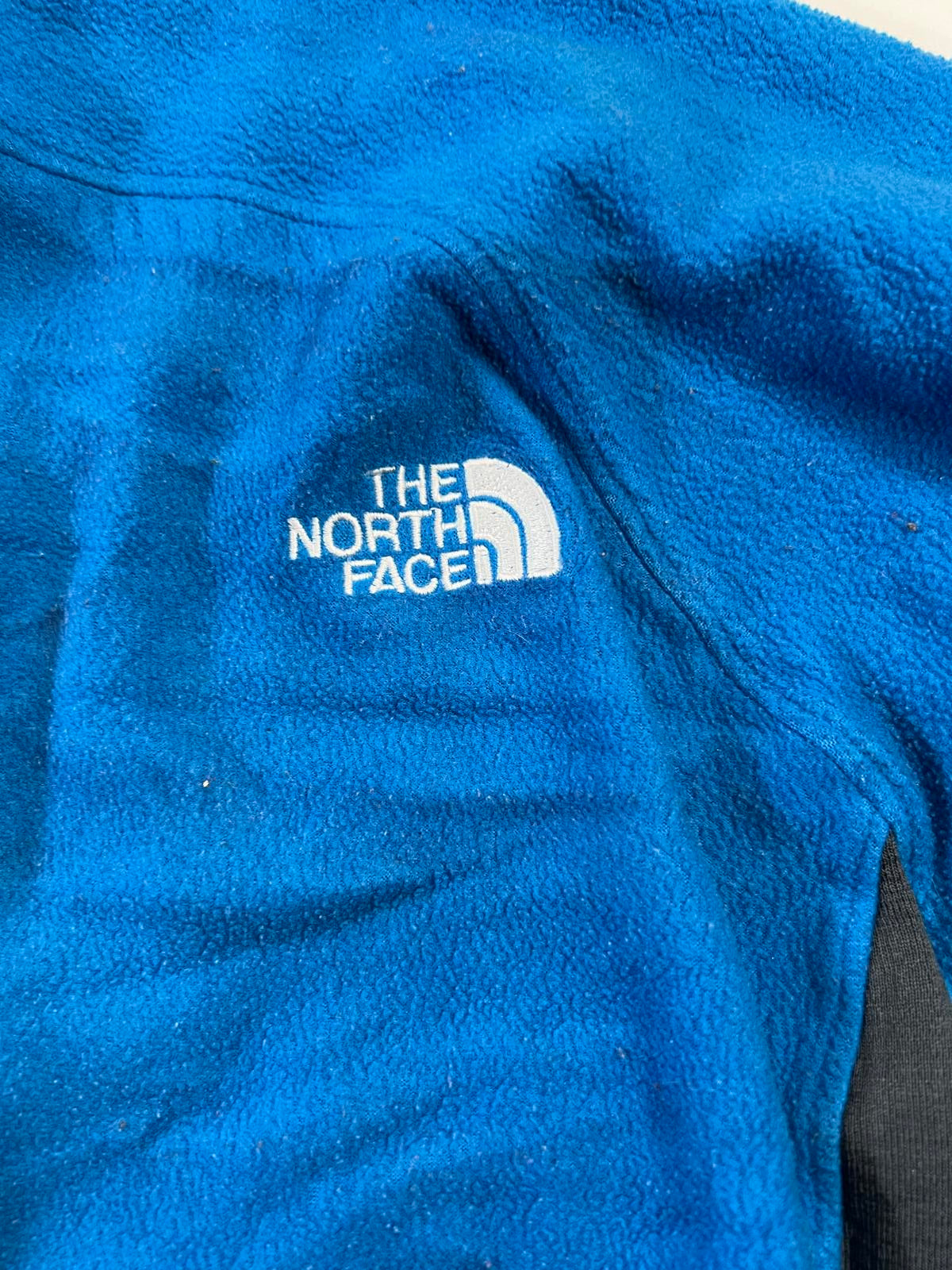 The North Face Blue Fleece full zip jacket size M