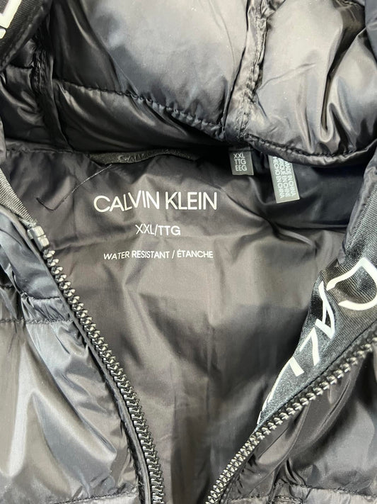 Calvin Klein Men's Water Resistant Puffer Vest XXL Black