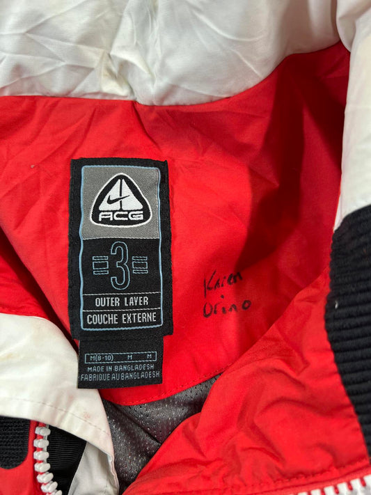 Vintage Nike ACG Red and White Outdoor Jacket