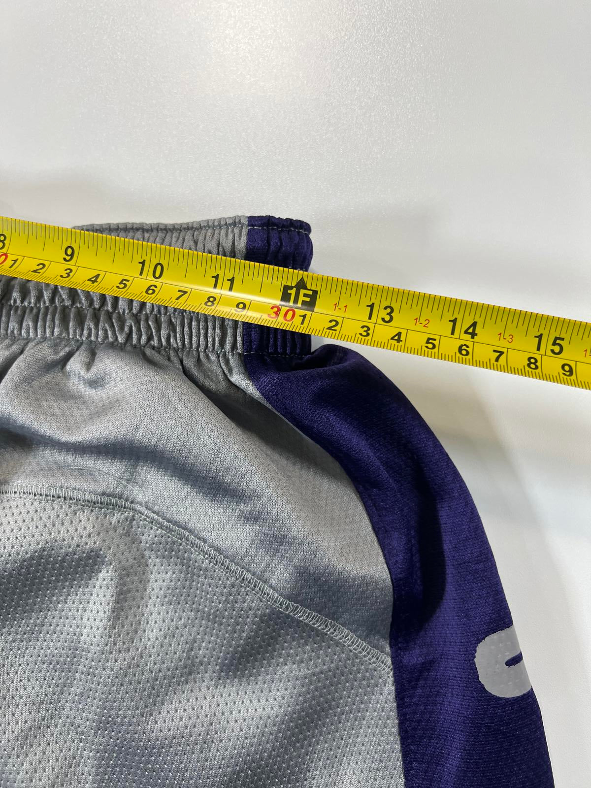 Jordan Men's Basketball Shorts Grey and Purple