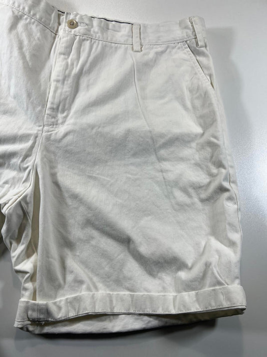 Nautica Men's white White Casual Shorts 44