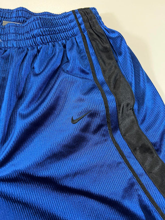 Nike Men's Blue and Black Athletic Shorts