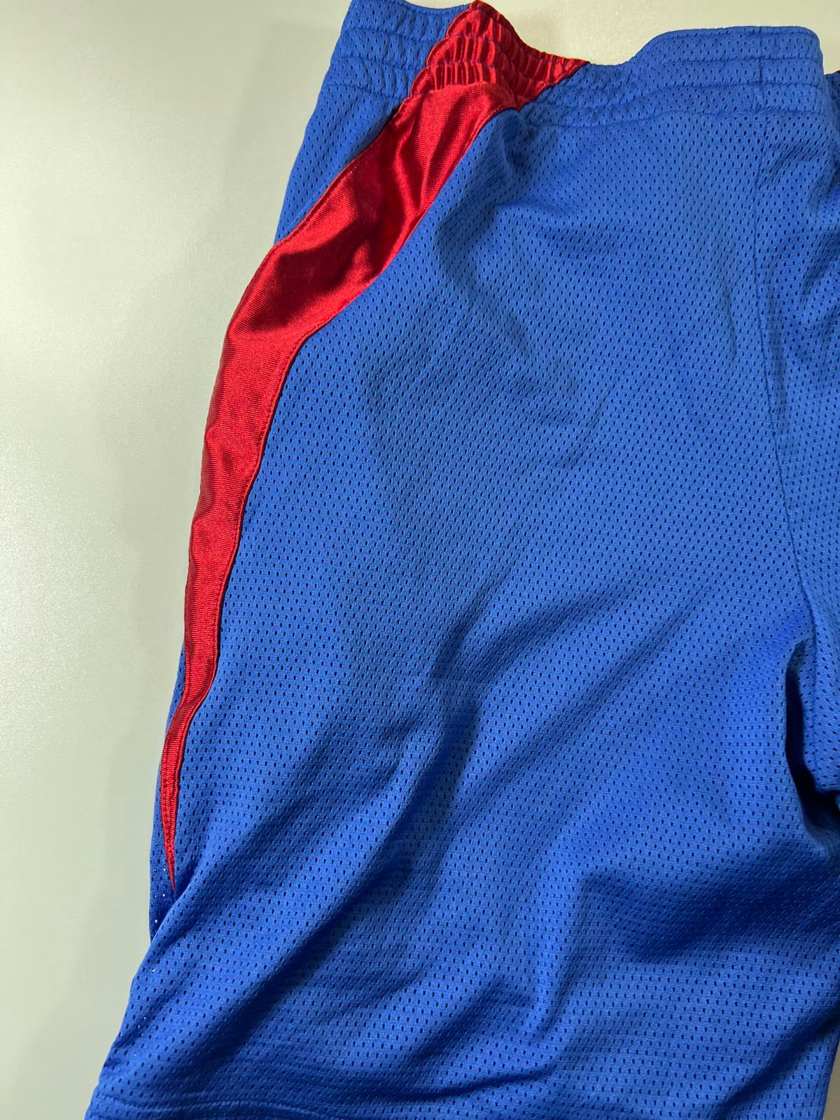 Nike Blue and Red Athletic Basketball Shorts