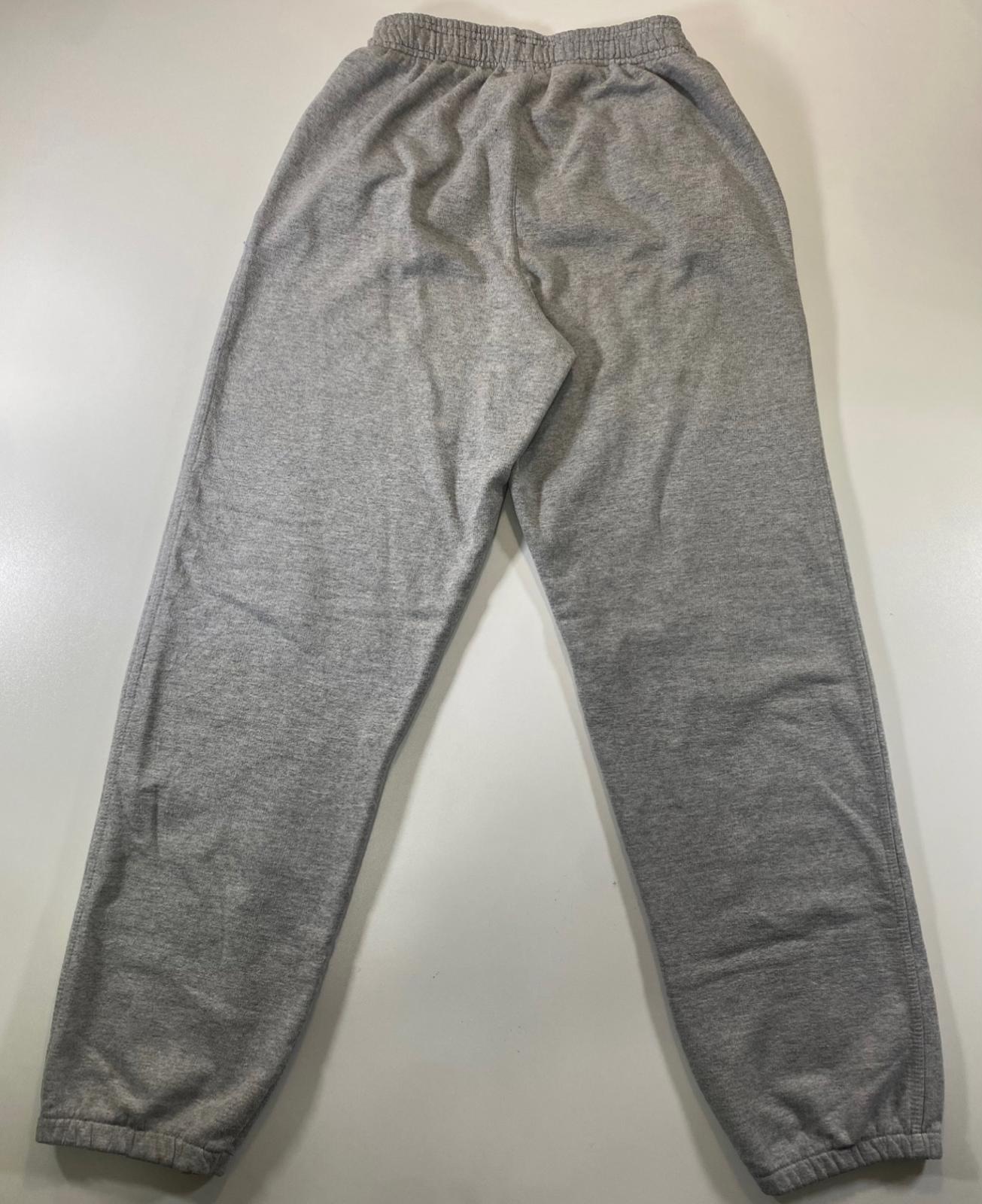 Champion Men's Grey Sweatpants with Elastic Waistband