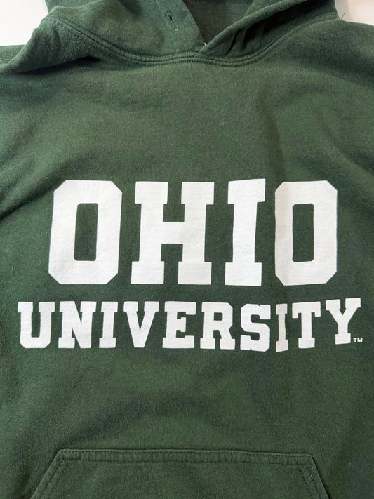 Ohio University Green Hoodie Sweatshirt