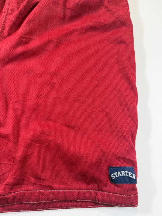 Vintage Starter Men's Red Athletic Shorts M