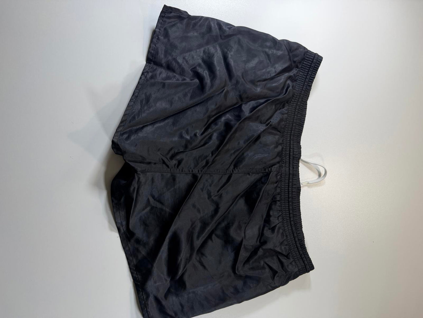 Umbro Black Athletic Shorts with Drawstring Waist L