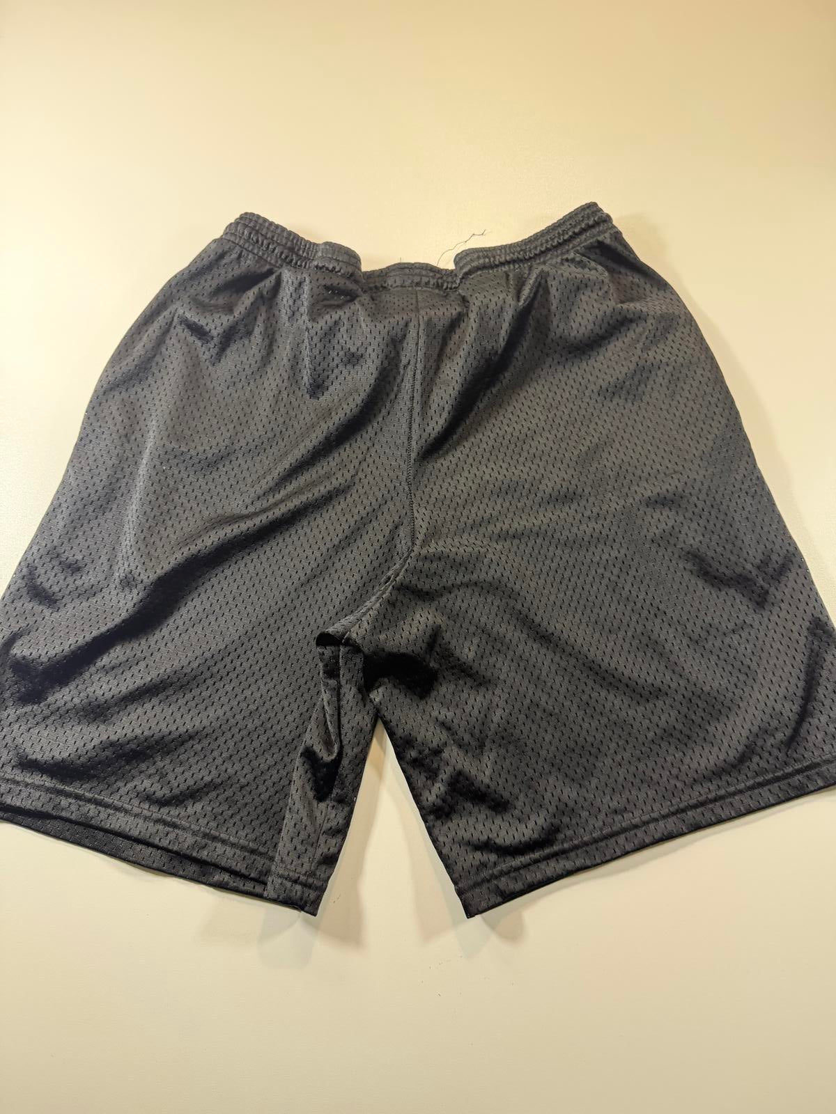 Vintage Champion Black Mesh Athletic Shorts