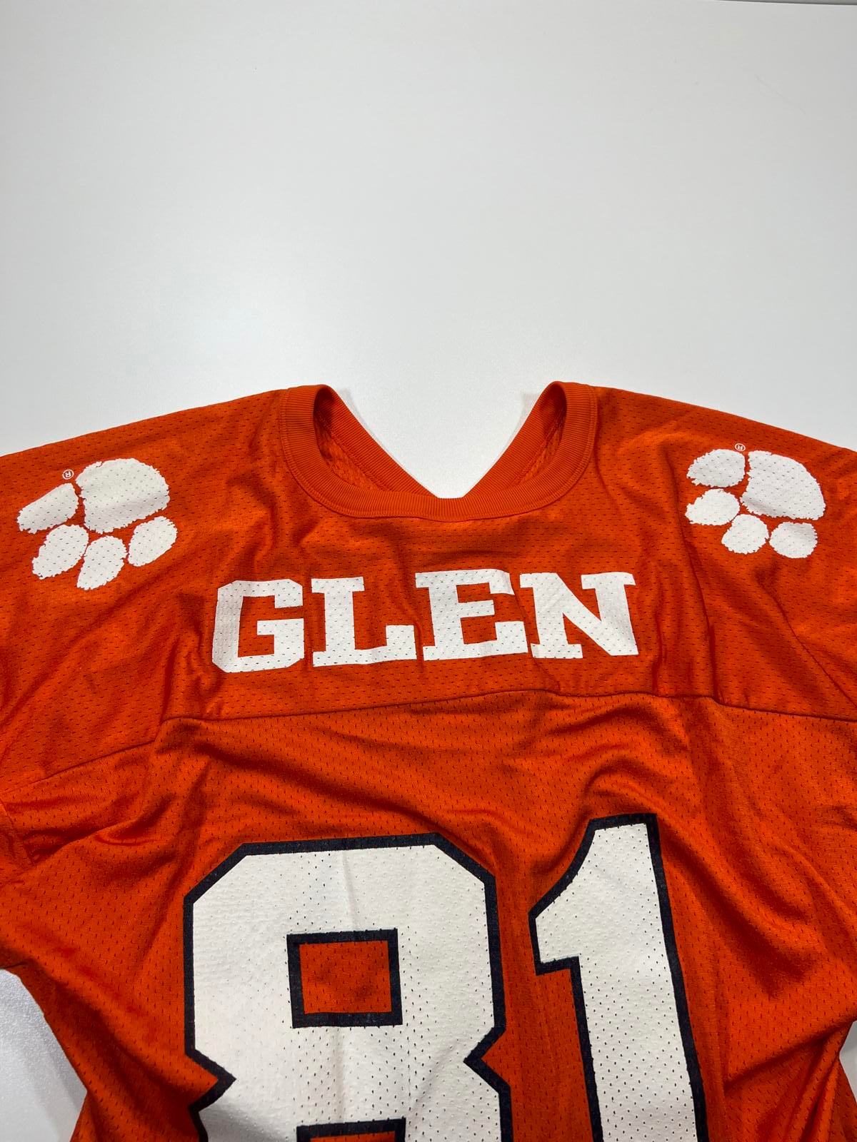 Men's Clemson college Orange Football Jersey Size Large #81