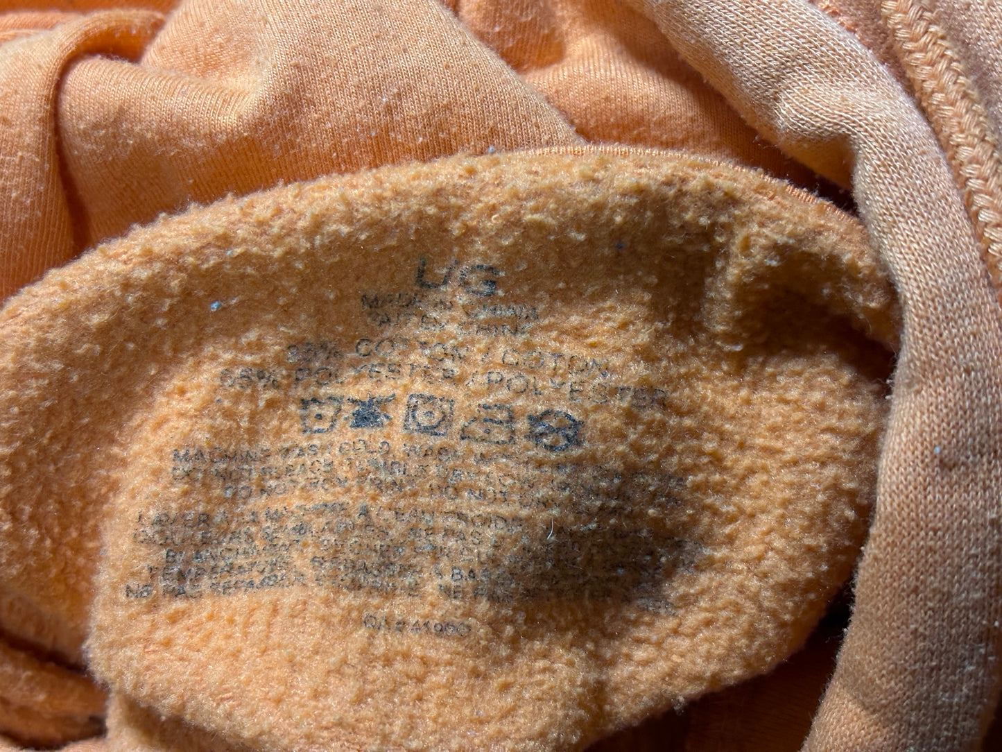 Nasa orange hoodie