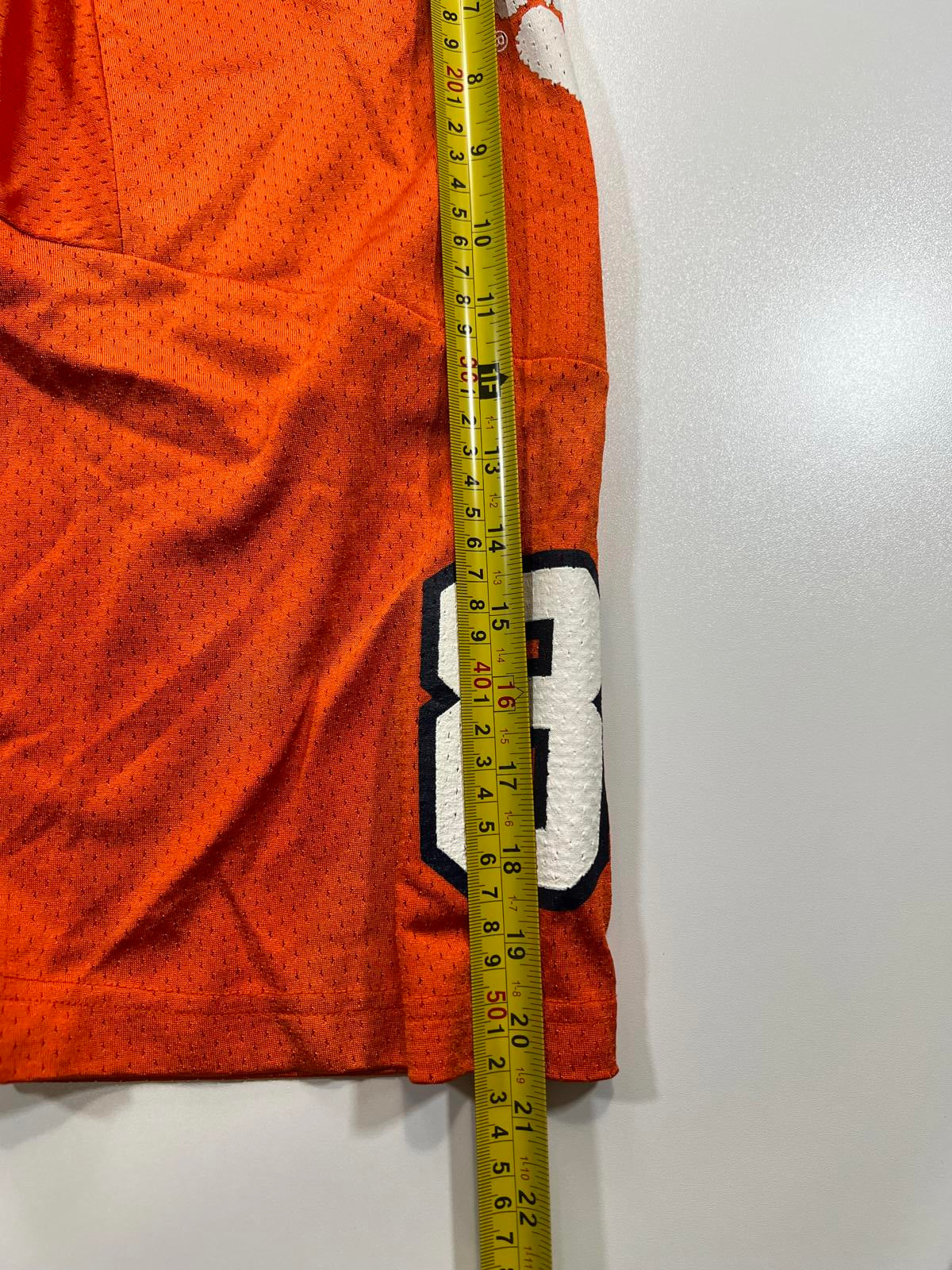 Men's Clemson college Orange Football Jersey Size Large #81