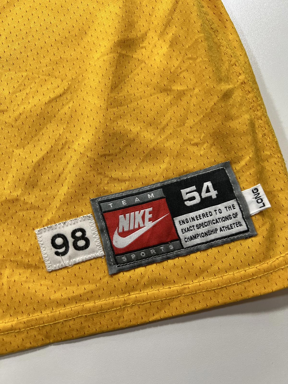 Nike NFL Yellow Football Jersey Number 91 Size 54