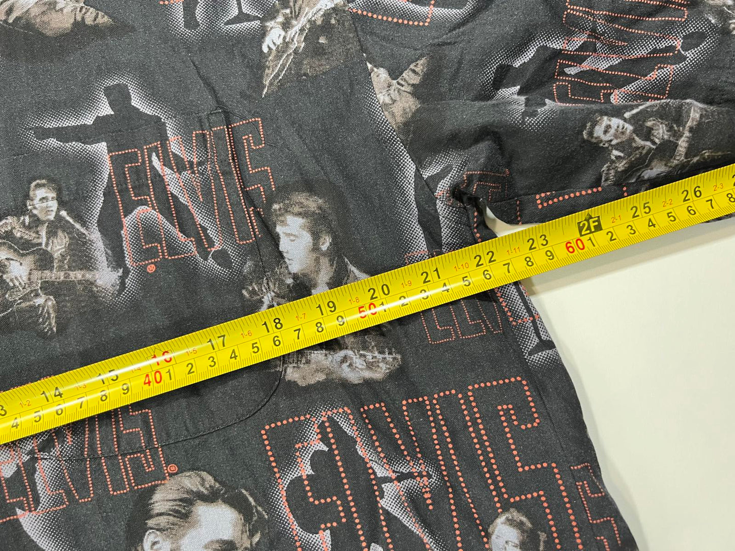 Vintage Elvis by David Carey Men's Casual Button-Up Shirt