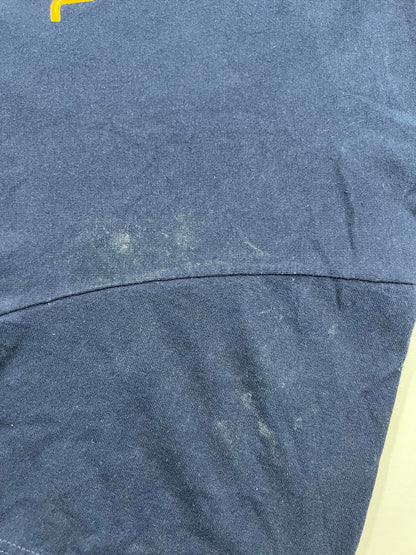 Vintage Nike Basketball Graphic T-Shirt Large Navy Blue