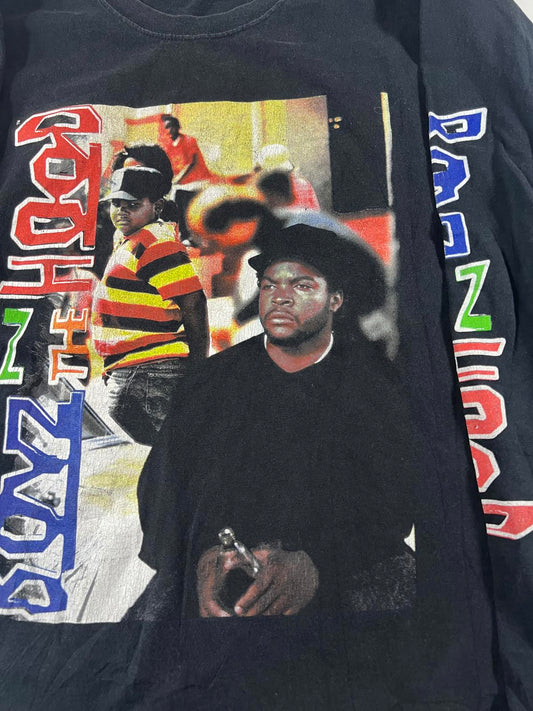 Boys N The Hood Graphic Long Sleeve T-Shirt