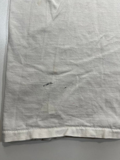 Hard Rock Cafe Boston White Graphic T-Shirt