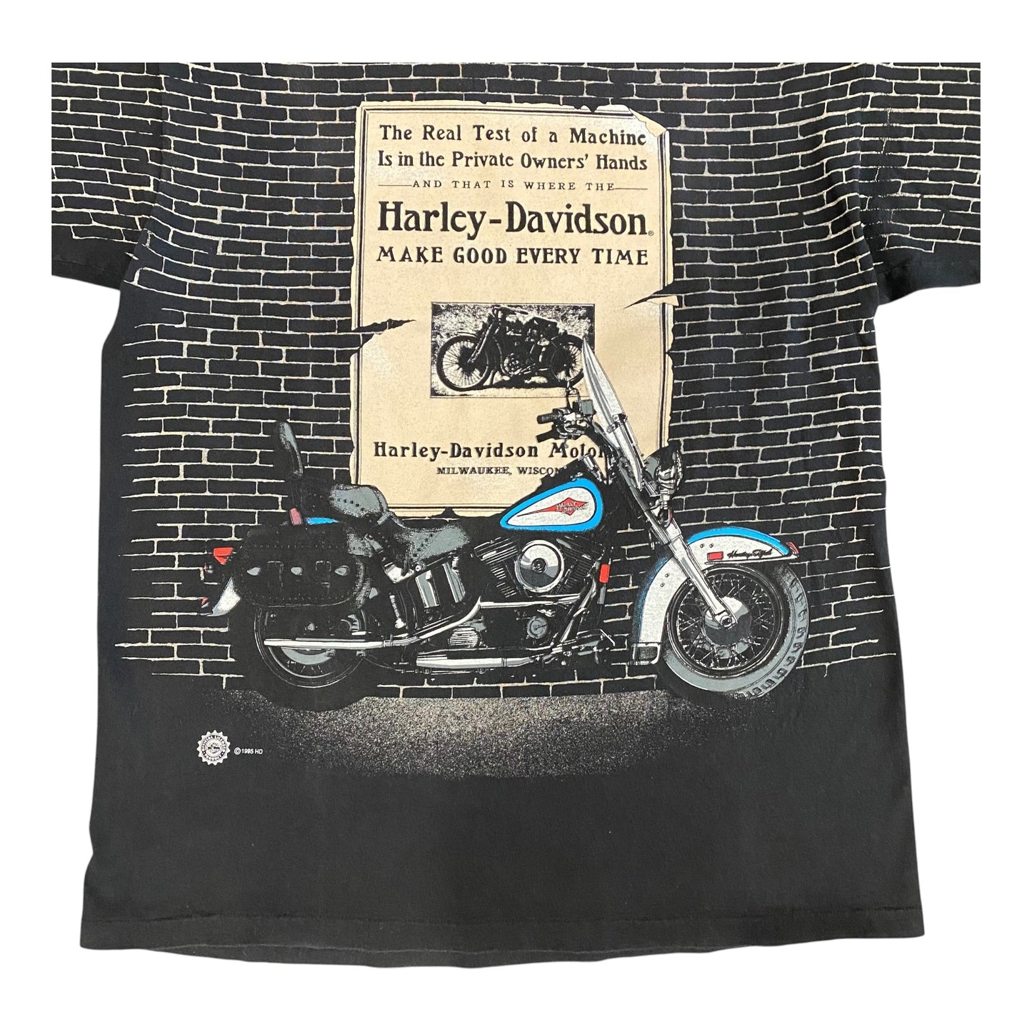 90s Harley Davidson doubled sided Motorcycle T shirt