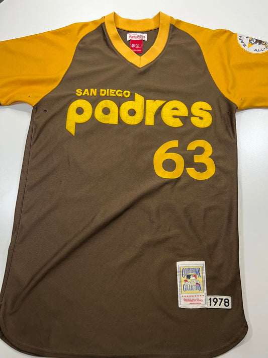 Retro 1978 San Diego Padres Baseball Jersey #63