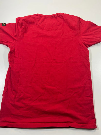 Von Dutch Red Logo Men's T-Shirt Large