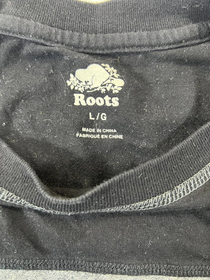 Roots Men's Long Sleeve Crew Neck Shirt , Size Large
