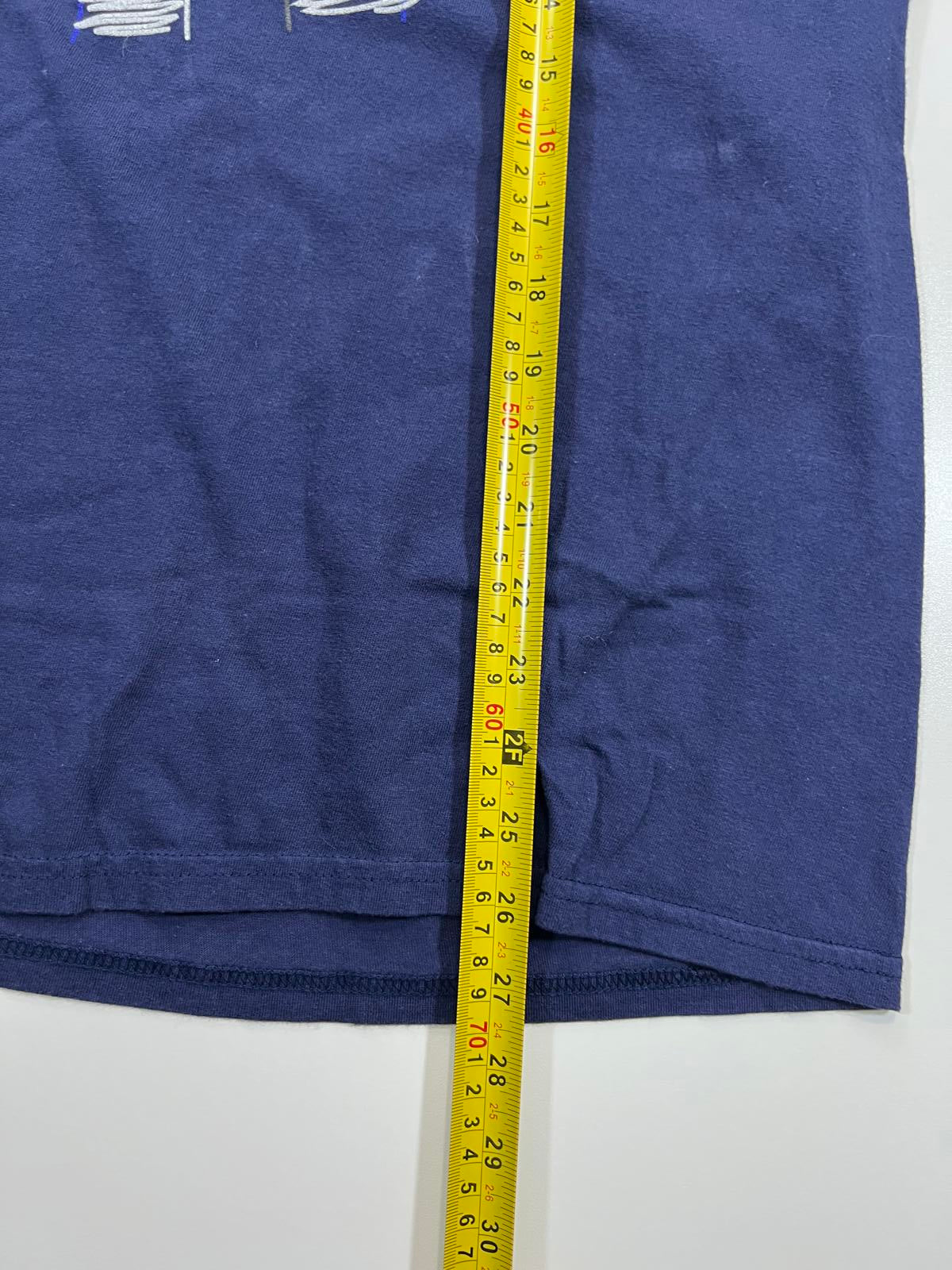 Vintage Men's Nike Graphic T-Shirt Blue Size Medium