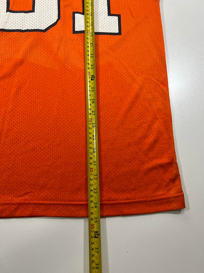 Men's Clemson college Orange Football Jersey Size Large #81