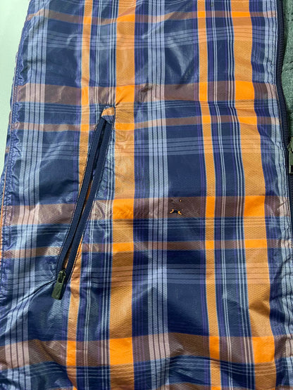 Nike Men's Plaid Puffer Vest reversible