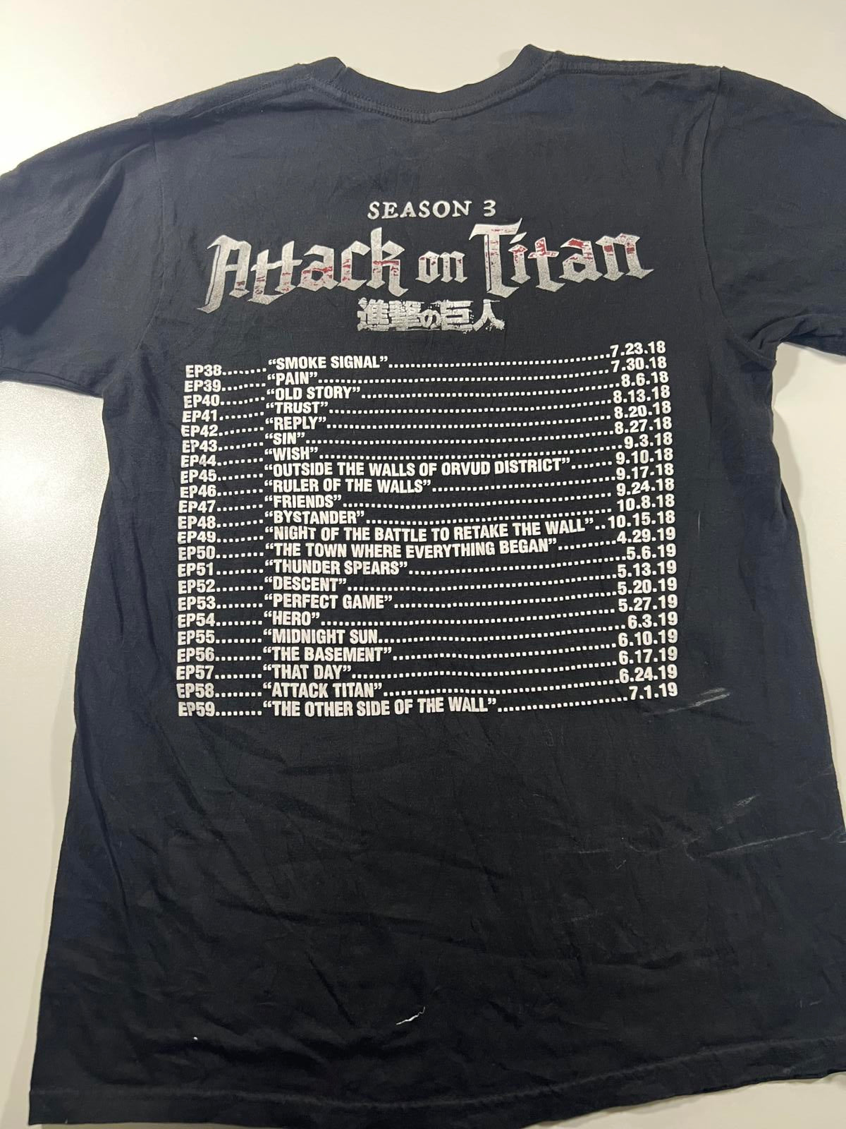 Attack on Titan Season 3 Graphic T-Shirt